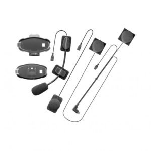 Interphone Active ir Connect universalus šalmo garso komplektas su laikikliais – nuotrauka 1