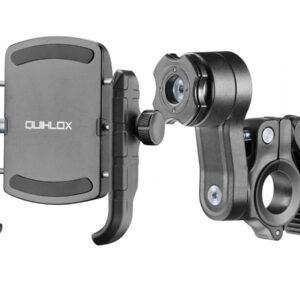 Interphone Quiklox Crab Pro telefono ir vairo laikiklių komplektas – nuotrauka 1