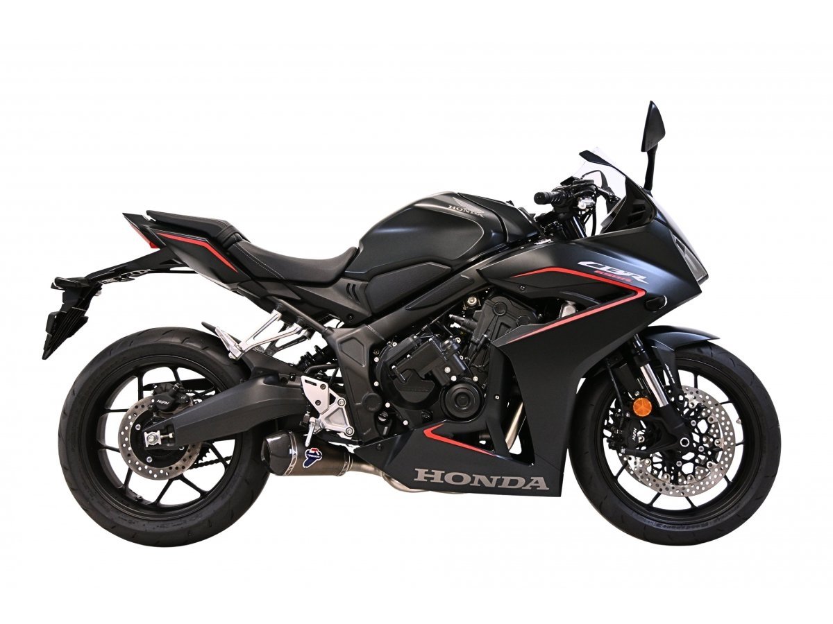 Termignoni Relevance titaninė pilna išmetimo sistema – Honda CBR650R 2025–2026 – nuotrauka 1