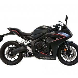 Termignoni Relevance juoda titaninė pilna išmetimo sistema – Honda CBR650R 2025–2026 – nuotrauka 1