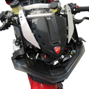 Motoholders gatvės versijos aliumininis priekinio aptako laikiklis – Ducati Panigale V4