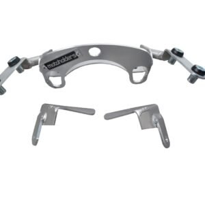 Motoholders lenktyninis aliumininis priekinio aptako laikiklis originaliam oro įsiurbimo kanalui – Honda CBR 600 RR 2021+