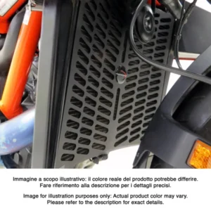 PowerBronze juoda radiatoriaus apsauga KTM Super Duke 1290