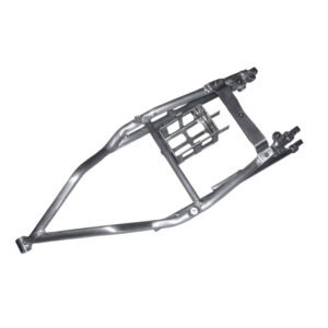 Motoholders lenktyninis aliumininis galinis rėmas su aliumininiu akumuliatoriaus laikikliu specialiai HRC sėdynei – Honda CBR 1000 RR 2004–2007