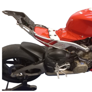 Motoholders lenktyninis galinis rėmas su pakojų laikikliais – Ducati Panigale V4 2025+ / Ducati Panigale V4 S 2025+