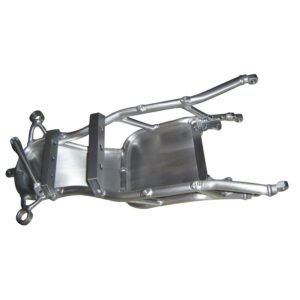Motoholders lenktyninis aliumininis galinis rėmas su aliuminine akumuliatoriaus plokšte – Yamaha R1 2009–2014