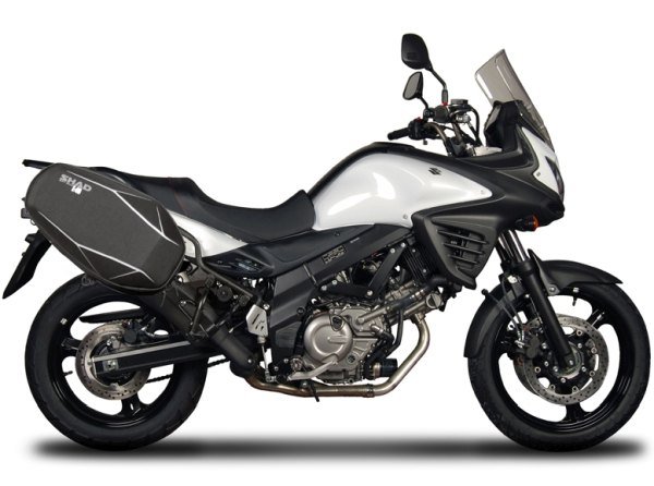SHAD šoniniai dėžių laikikliai – Suzuki V Strom 650XT 2015–2016 / Suzuki V Strom 650 2012–2016 / Suzuki V Strom 650 XT 2015–2016