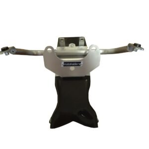 Motoholders lenktyninis aliumininis priekinio aptako laikiklis su karbono oro įsiurbimo kanalu – Honda CBR 600 RR 2007–2012