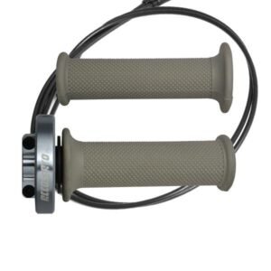 Accossato Titanio sidabrinė akseleratoriaus rankena – Yamaha R6 2006–2007