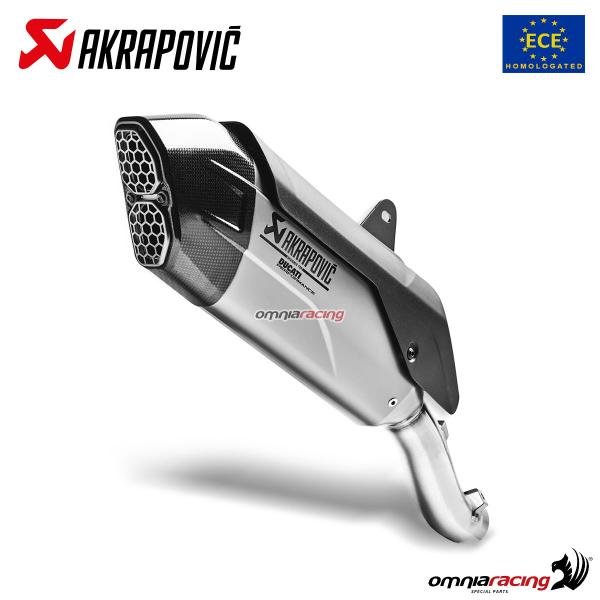 Akrapovic titaninis duslintuvas (homologuotas) – Ducati Multistrada V4S 2021–2024 / Multistrada V4 2021–2024