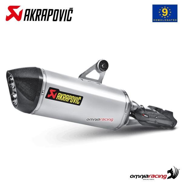 Akrapovic titaninis duslintuvas (homologuotas) – BMW R 1200 GS Adventure 2014–2016 / R 1200 GS 2014–2016