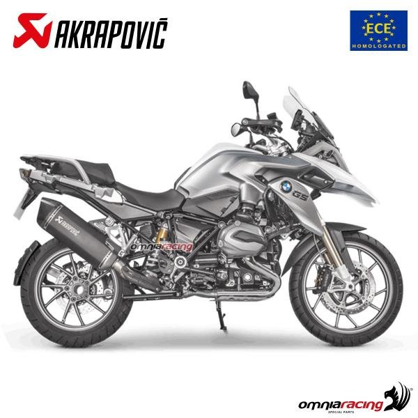 Akrapovic juodas titaninis duslintuvas (homologuotas) – BMW R 1200 GS Adventure 2017–2018 – nuotrauka 2
