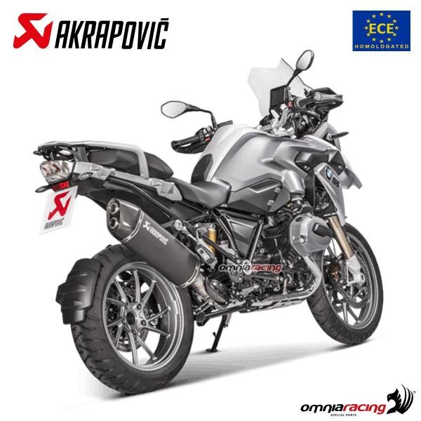 Akrapovic juodas titaninis duslintuvas (homologuotas) – BMW R 1200 GS Adventure 2017–2018 – nuotrauka 3