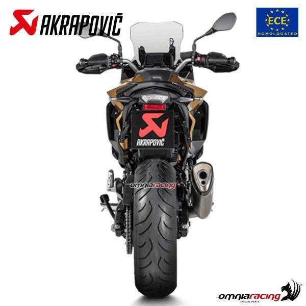 Akrapovic titaninis duslintuvas (homologuotas) – BMW F 900 XR 2020–2024 – nuotrauka 4