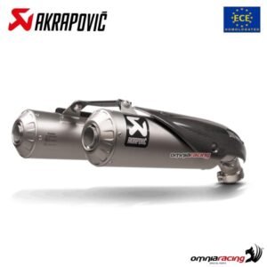 Akrapovic titaninių duslintuvų pora (homologuota) – Ducati Scrambler 2021–2024