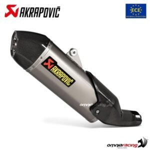 Akrapovic titaninis duslintuvas (homologuotas) – Ducati DesertX 2022–2024