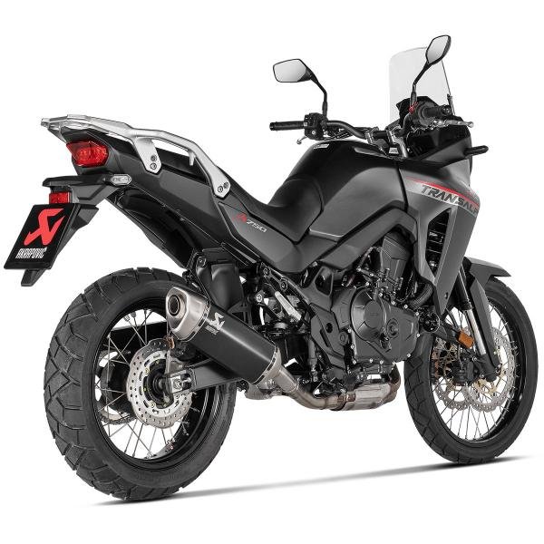 Akrapovic juodas titaninis duslintuvas (homologuotas) – Honda XL 750 Transalp 2023–2024 – nuotrauka 3