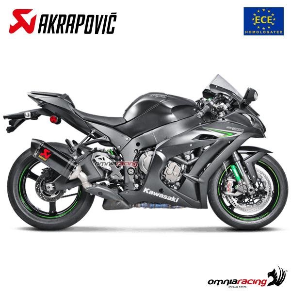 Akrapovic karboninis duslintuvas (homologuotas) – Kawasaki Ninja ZX 10R 2016–2020 – nuotrauka 2
