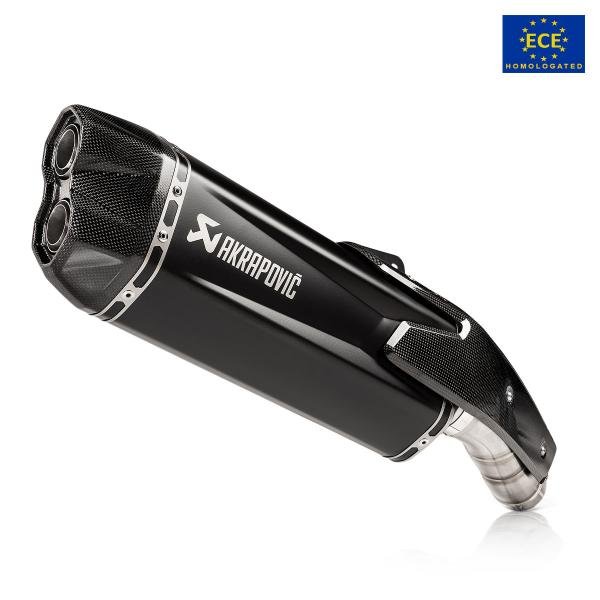 Akrapovic juodas titaninis duslintuvas (homologuotas) – Kawasaki Z H2