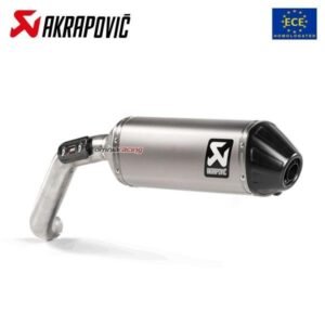 Akrapovic titaninis duslintuvas (homologuotas) – Moto Guzzi V85 TT 2019