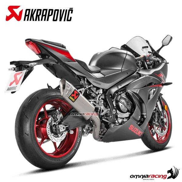 Akrapovic pilna išmetimo sistema (lenktyninė) – Suzuki GSX R 1000 R 2017–2023 / Suzuki GSX R 1000 2017–2025 – nuotrauka 3