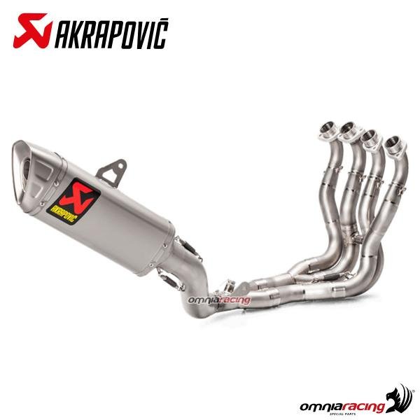 Akrapovic pilna išmetimo sistema (lenktyninė) – Suzuki GSX R 1000 R 2017–2023 / Suzuki GSX R 1000 2017–2025