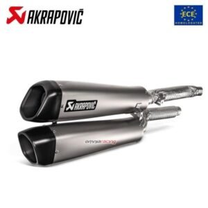 Akrapovic titaninių duslintuvų pora (homologuota) – Triumph Scrambler 1200 2019–2020