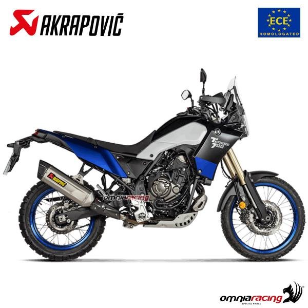 Akrapovic titaninis duslintuvas (homologuotas) – Yamaha Tenere 700 2021–2025 – nuotrauka 4