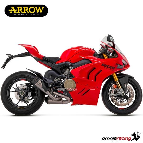 Arrow Works titaninis duslintuvas (lenktyninis) – Ducati Panigale V4 2018–2023 – nuotrauka 3