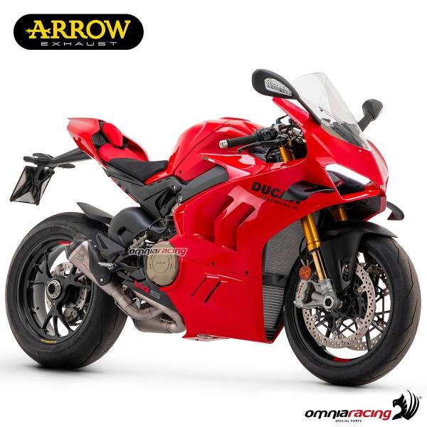 Arrow Works titaninis duslintuvas (lenktyninis) – Ducati Panigale V4 2018–2023 – nuotrauka 4