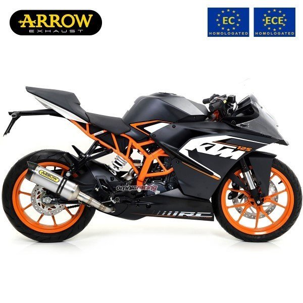 Arrow duslintuvas (homologuotas) – KTM RC 125 2015–2016 / RC 390 2015–2016 - Image 2
