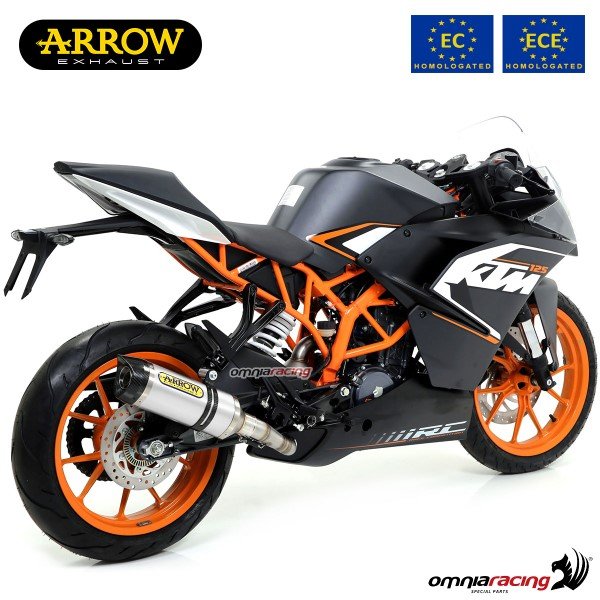 Arrow duslintuvas (homologuotas) – KTM RC 125 2015–2016 / KTM RC 390 2015–2016 – nuotrauka 3