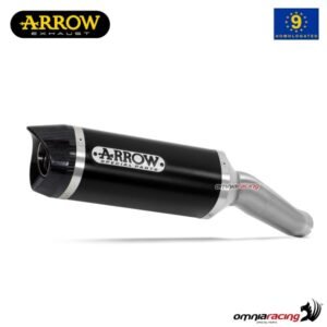 Arrow Thunder dark aliumininis duslintuvas su karboniniu dangteliu (homologuotas) – Honda CB 1000 R 2008–2017