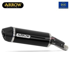 Arrow Tech dark aliumininis duslintuvas (homologuotas) – KTM Duke 790 2018–2023 / Duke 890 R 2020–2023
