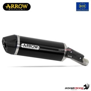 Arrow Tech dark aliumininis duslintuvas (homologuotas) – KTM Duke 790 2018–2023 / Duke 890 R 2020–2023