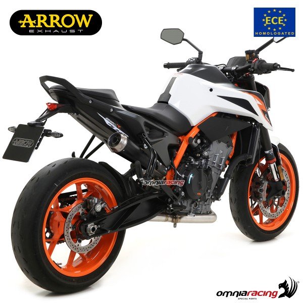 Arrow Pro dark plieno duslintuvas (homologuotas) – KTM Duke 790 2018–2023 / Duke 890 R 2020–2023 – nuotrauka 3