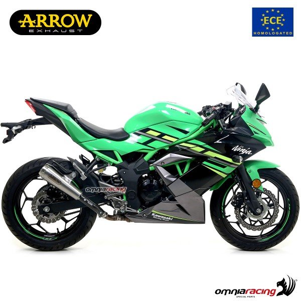 Arrow Pro plieno duslintuvas (homologuotas) – Kawasaki Ninja 125 2019–2020 – nuotrauka 2
