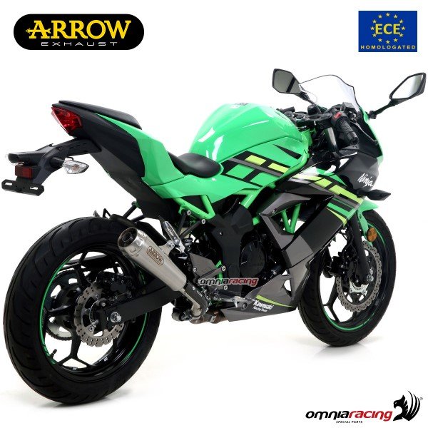 Arrow Pro plieno duslintuvas (homologuotas) – Kawasaki Ninja 125 2019–2020 – nuotrauka 3
