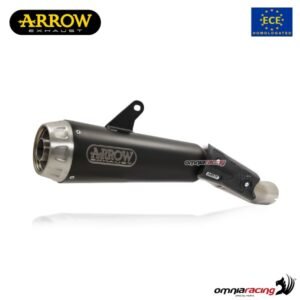 Arrow Pro dark plieno duslintuvas (homologuotas) – Kawasaki Ninja 125 2019–2020