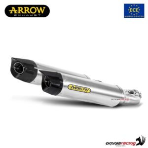 Arrow Thunder aliumininių duslintuvų pora (homologuota) – Aprilia Dorsoduro 750 2009–2017 / Dorsoduro 900 2017–2019