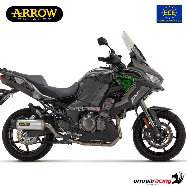 Arrow Indy aliumininis duslintuvas (homologuotas) – Kawasaki Versys 1000 2023–2024 – nuotrauka 2