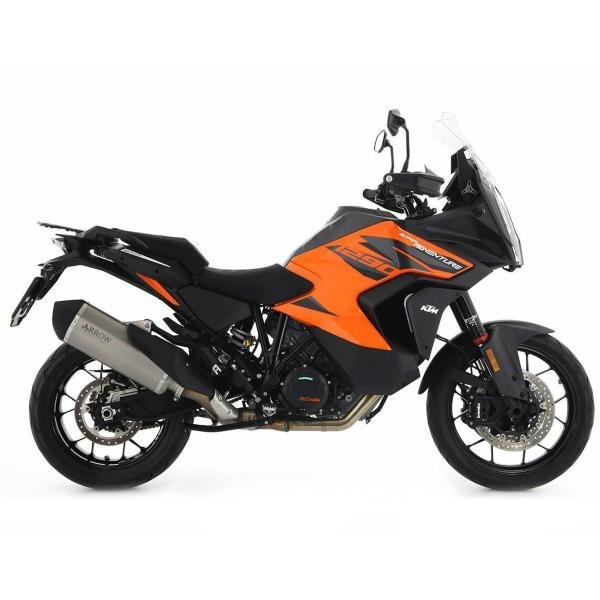 Arrow Sonora titaninis duslintuvas (lenktyninis) – KTM 1290 Super Adventure S 2021 / KTM 1290 Super Adventure S 2023–2024 ir kt. – nuotrauka 3