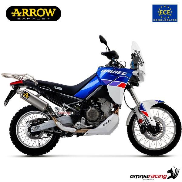 Arrow Indy titaninis duslintuvas (homologuotas) – Aprilia Tuareg 660 2021–2024 – nuotrauka 2
