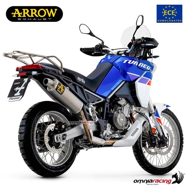 Arrow Indy titaninis duslintuvas (homologuotas) – Aprilia Tuareg 660 2021–2024 – nuotrauka 3
