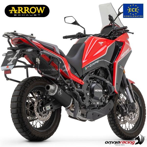 Arrow Indy duslintuvas (homologuotas) – Moto Morini X-Cape 650 2022–2023 – nuotrauka 8