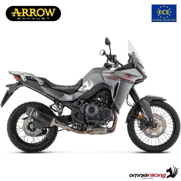 Arrow Indy juodas duslintuvas (homologuotas) – Honda XL 750 Transalp 2023–2024 – nuotrauka 2