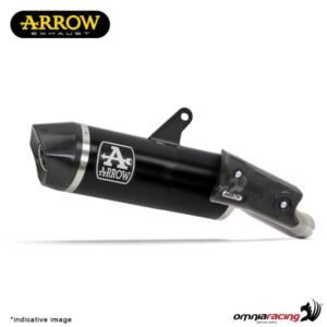 Arrow Indy juodas duslintuvas (homologuotas) – Honda XL 750 Transalp 2023–2024