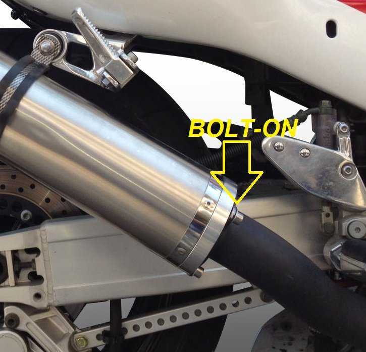 GPR satininis Tondo plieno duslintuvas (homologuotas) – Kawasaki ZXR 400 1990–1998 – nuotrauka 2