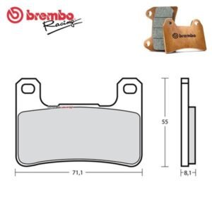 Brembo Racing Z03 stabdžių kaladėlės – Kawasaki Ninja H2 2018–2020 / Kawasaki Ninja H2 SX 2018–2020 ir kt.