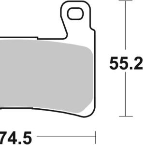 Brembo SA Sinter Harley Davidson XR1200 Sportster stabdžių kaladėlės – Harley-Davidson XR 1200 2010 / Harley-Davidson XR 1200 X 2010–2012